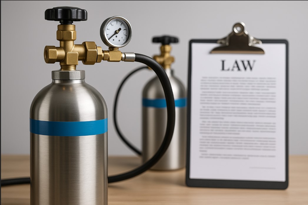 Законно ли перезаправлять баллоны закиси азота? Как это правильно сделать? изображение